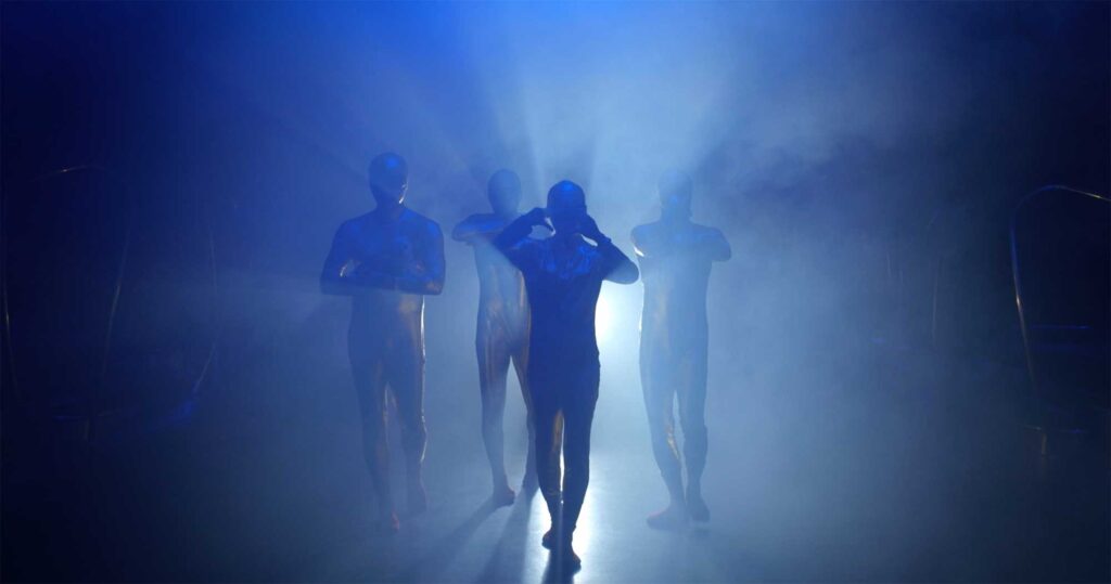 M83's Moonchild music video showing aliens arriving in space out of nowhere.