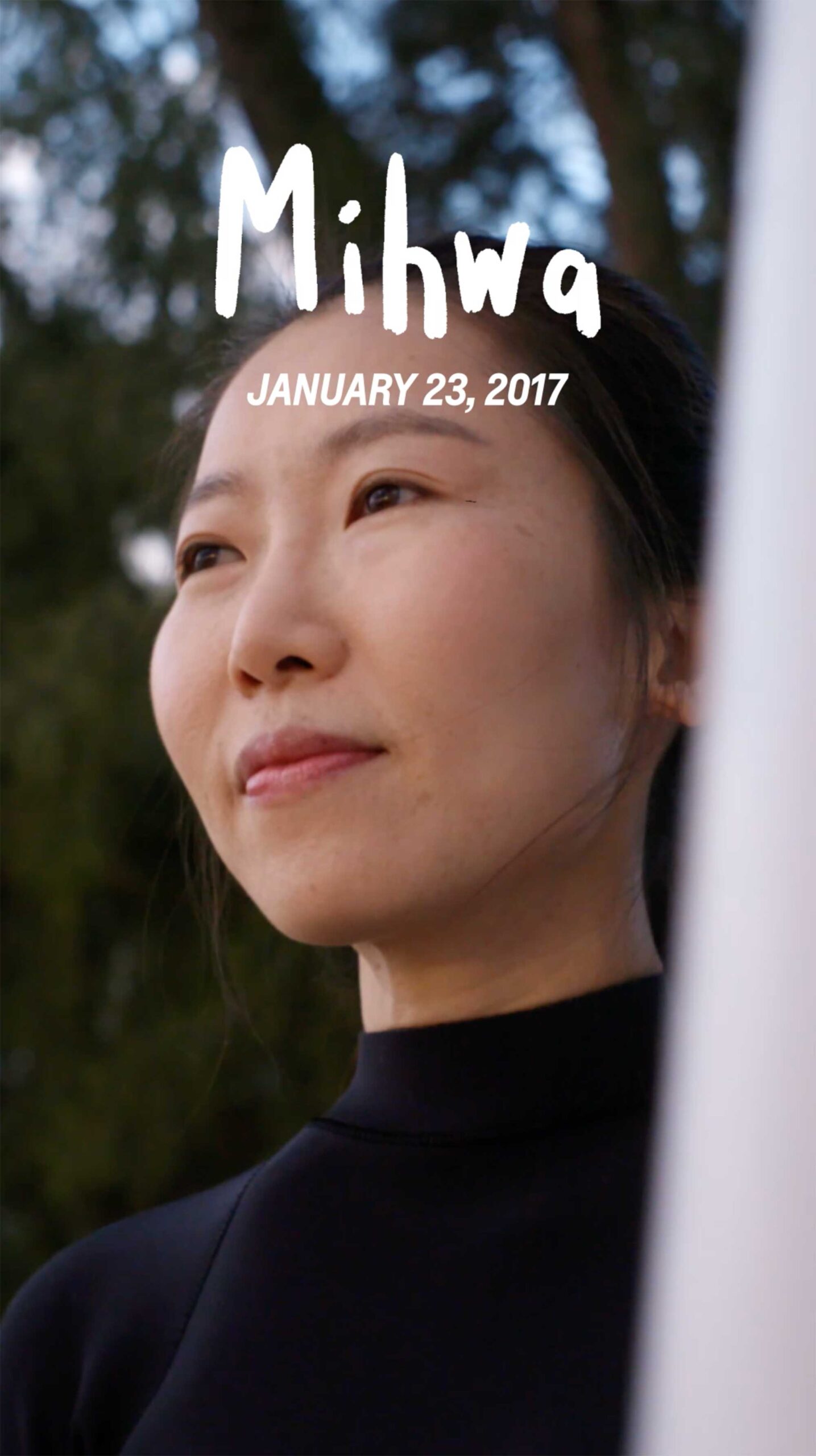 Mihwa, a portrait of a young Korean woman, who has learned how to surf and built a lot of confidence as part of the Chevrolet New Year New Roads campaign.