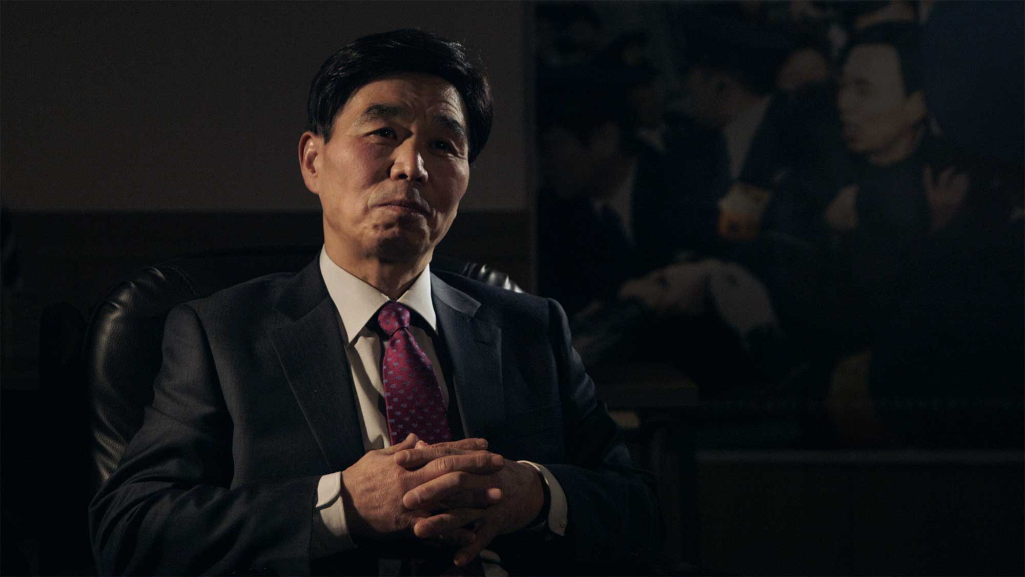 A Korean Dokdo activist discusses the island dispute between Korea and Japan during an interview for the film This Island is Ours.