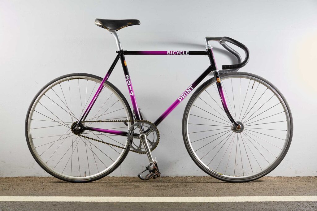 A special edition road bike handcrafted by PUNGNEW in Seoul, South Korea, designed for Bicycle Print magazine published by Propaganda