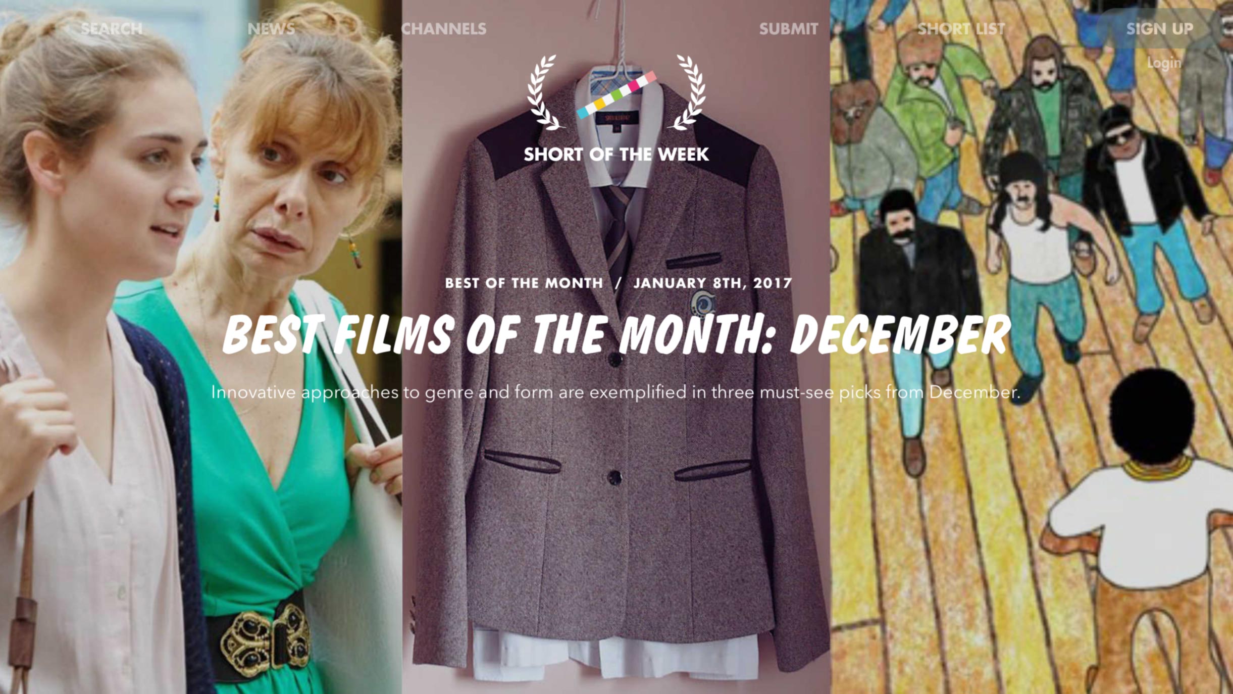 Last Letters Named Top 3 Film of the Month on Short of the Week